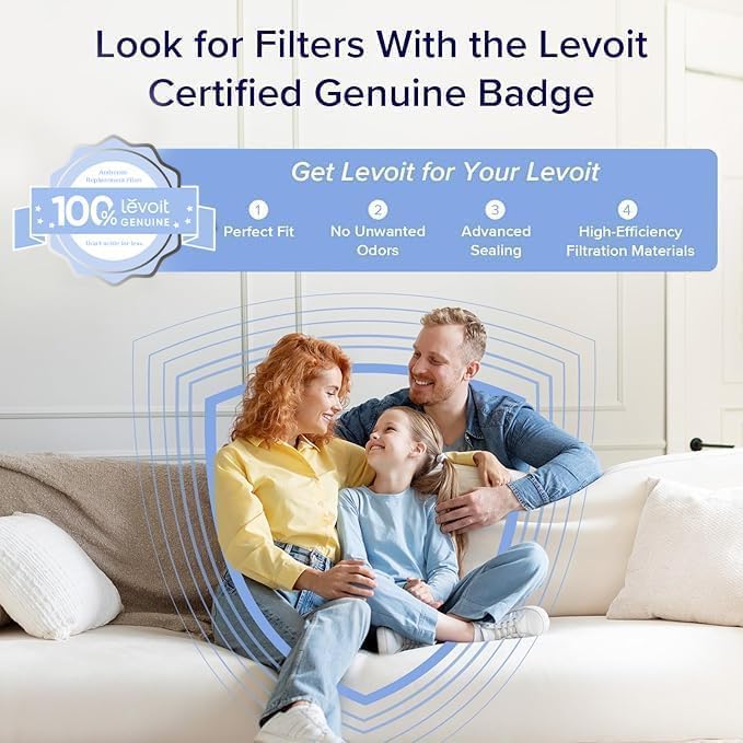 Levoit Core 300-P 4-Stage Smoke Remover Replacement Filter - Image 5