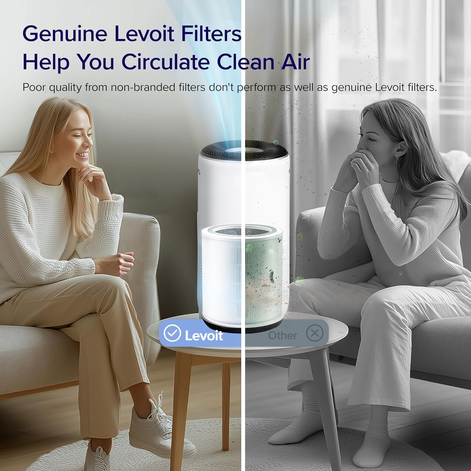 Levoit Core® 400S-P 3-Stage Replacement Filter - Image 3